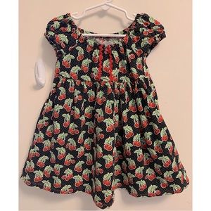 Toddler Cherries Dress Size 2T